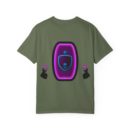 KSA Inspired Unisex Garment-Dyed T-shirt | Casual Style Tee, Graphic Shirt, Unique Design, Gift for Fans, Summer Fashion