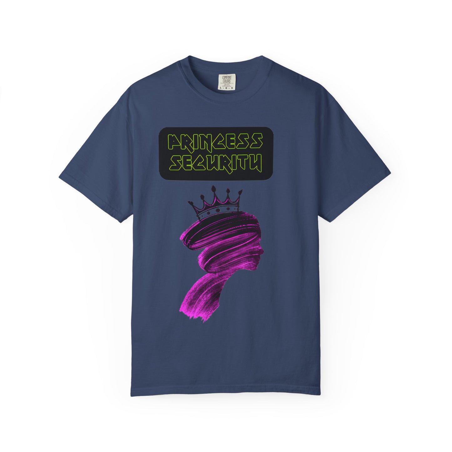 T-Shirt Princess Security Design Women's Funny Tee