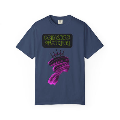 T-Shirt Princess Security Design Women's Funny Tee
