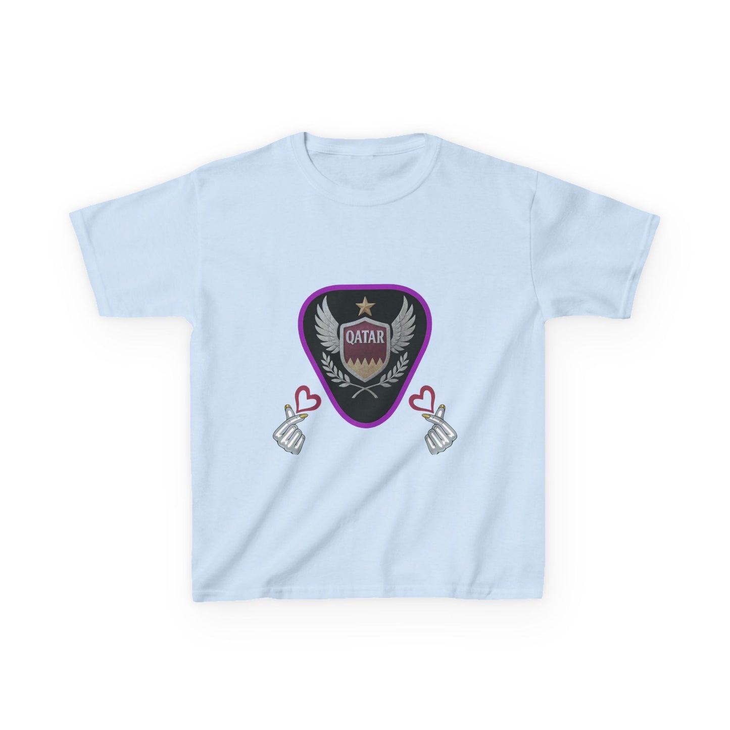 Kids' Fun Graphic Tee, Casual Kids T-Shirt, Cute Kids Top, Qatar Themed Shirt, Gift for Young Fans